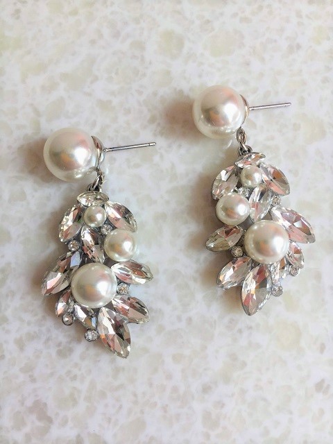 マニョラ パールシルバーピアス