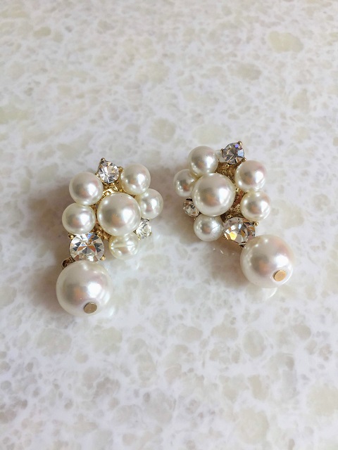 アネモネパールピアス
