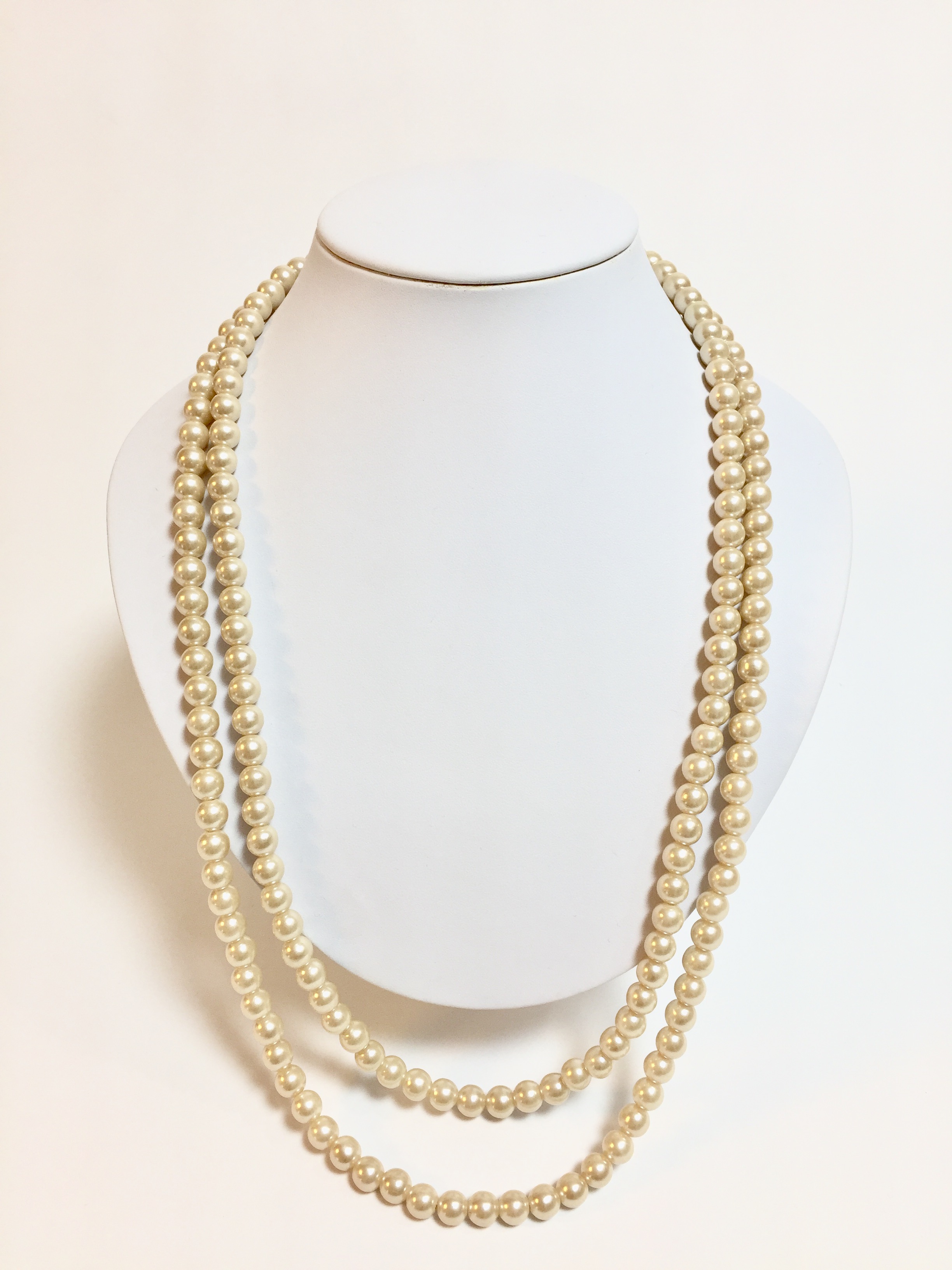 ゴールドパール2連ネックレス（136cm）